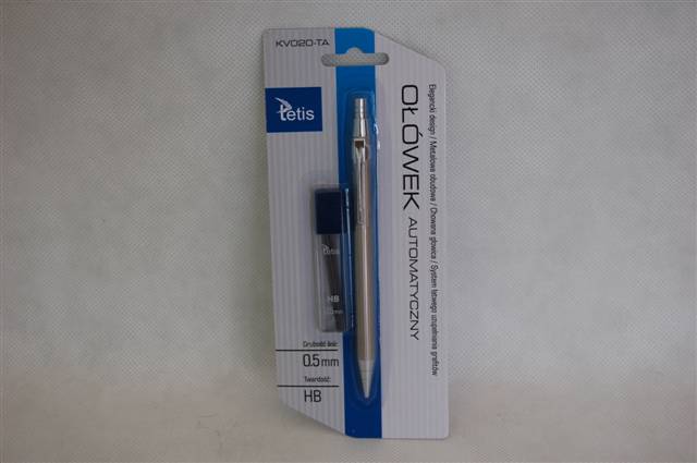 tetis ołówek automatyczny 0.5mm kv020-ta blister.