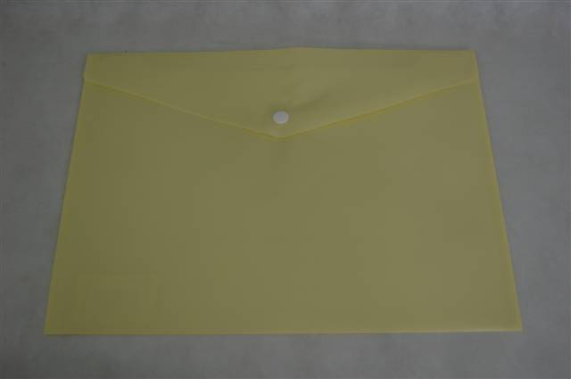tt-koperta a4 na zatrzask pastelowa     zółta pp-113 tt7941 penmate /5/