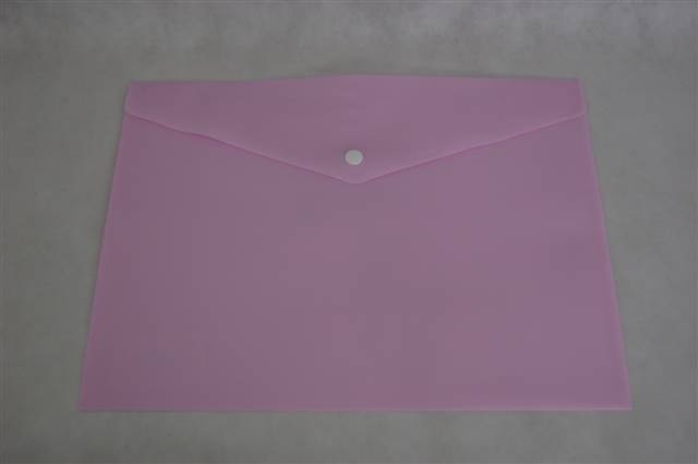tt-koperta a4 na zatrzask pastelowa     różowa pp-113 tt7942 penmate /5/
