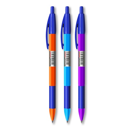 tt-długopis flexi niebieski 0.5mm click&grip  /24/