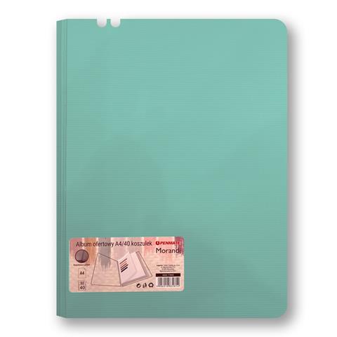 TT-ALBUM OFERTOWY A4/40 KOSZULEK MORANDINIEBIESKOZIELONA TT8945
