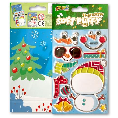 TT-NAKLEJKI PUFFY SWPX-2102 KOLORI TT9094 BN GWIAZDKA PENMATE /50/