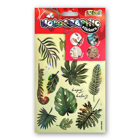 TT-NAKLEJKI HOLOGRAPHIC LIŚCIE LGS-4002 KOLORI TT9313 PENMATE