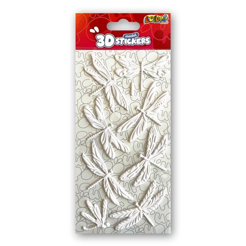 TT-NAKLEJKI 3D MODEL WHITE WAŻKI SWP-3705 KOLORI TT9326 PENMATE