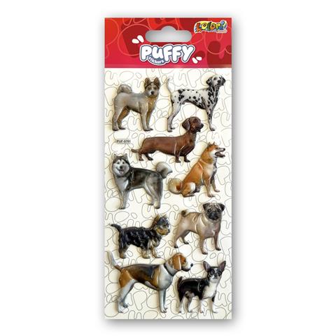 TT-NAKLEJKI PUFFY PSY PUF-5701 KOLORI TT9342 PENMATE