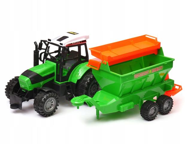 TRAKTOR Z OSPRZĘTEM 50CM 4944 SCHEMAT   ROZSIEWACZ DO NAWOZU