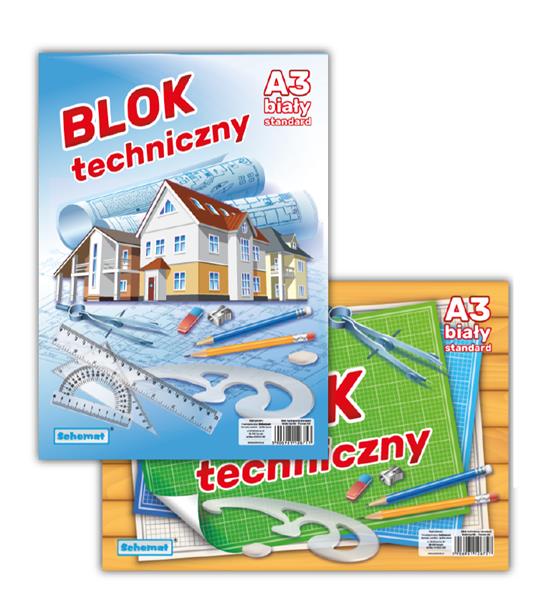 blok techniczny a3 biały 6757 schemat   /10/