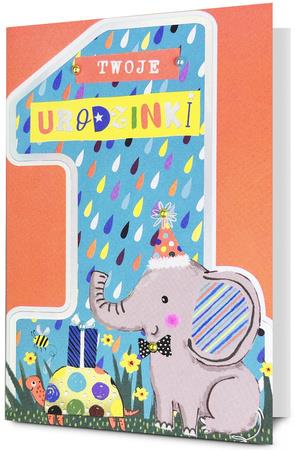 PAN DRAGON KARTKA OZDOBNA URODZINY 1    HM200-3370