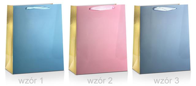 TORBA OZDOBNA 30*42*12CM DRAGON MAXI 003LUX 003 WHITE-18 /12/