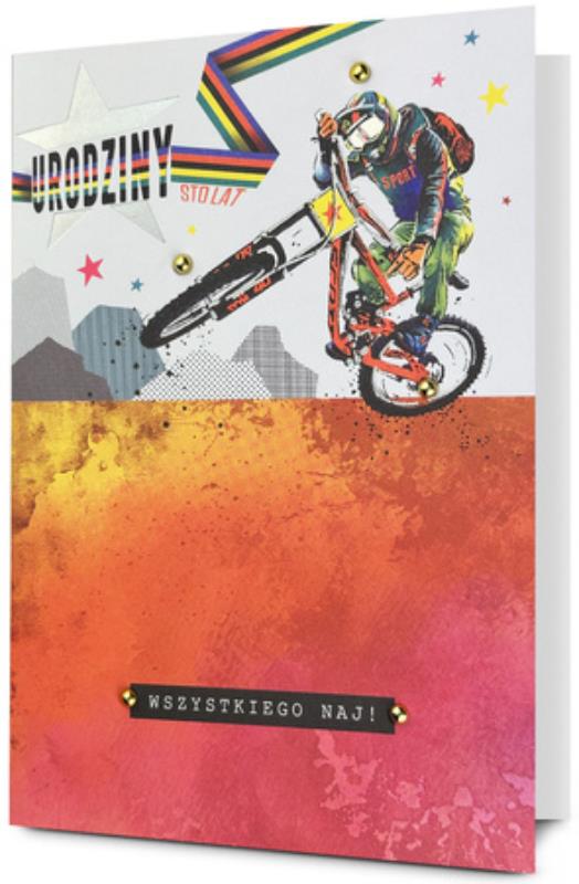 PAN DRAGON KARTKA OZDOBNA URODZINY HM200-3475