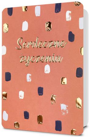 PAN DRAGON KARTKA OZDOBNA SERDECZNE ŻYCZENIA HM200-3523