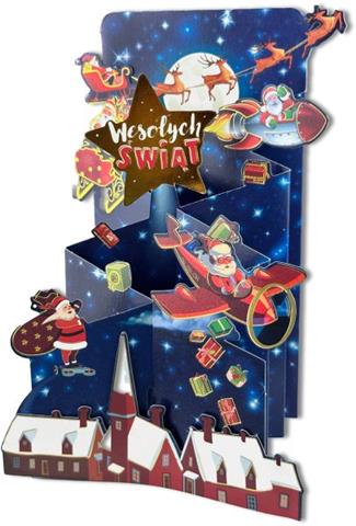 PAN DRAGON KARTKA OZDOBNA BN GWIAZDKA   HM100-1169