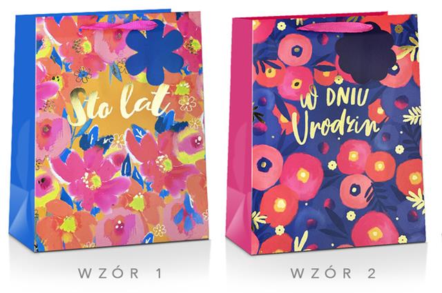 TORBA OZDOBNA 33*45*10CM GRAND FLORAL 2 003 PAN DRAGON/12/