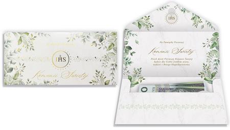 PAN DRAGON KOPERTA OZDOBNA KOMUNIA GOLD 13