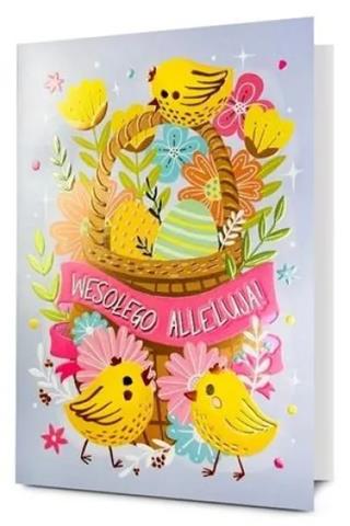 PAN DRAGON KARTKA OZDOBNA WIELKANOC  HM200-3601