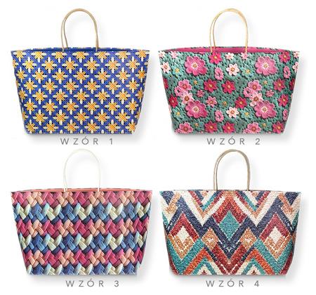 TORBA OZDOBNA 41*24*10cm LUX WHITE ETNO002 PAN DRAGON /12/