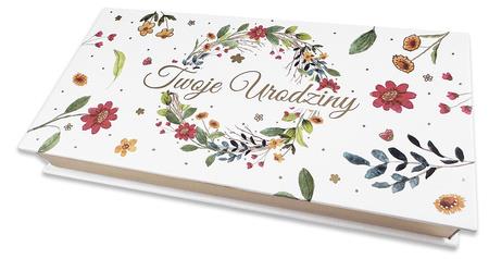 PAN DRAGON PUDEŁKO NA PIENIĄDZE/KARTĘ   PODARUNKOWĄ Z KARNETEM DO WPISANIA ŻYCZEŃ URODZINY BOX-05