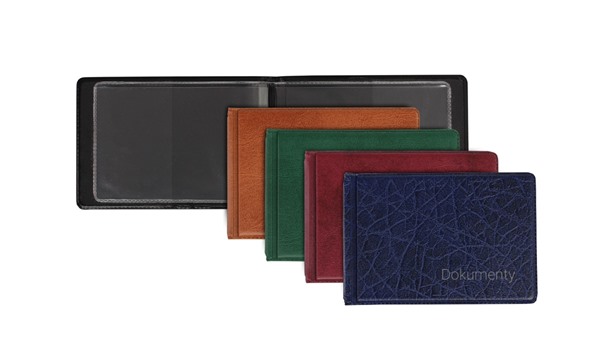 BIURFOL OKŁADKA NA DOKUMENTY MAŁA BORDOWA SKÓROPODOBNA /10/