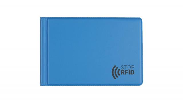BIRUFOL ETUI NA DOKUMENTY Z ZABEZPIECZENIEM RFID NC NIEBIESKA ET-20-06
