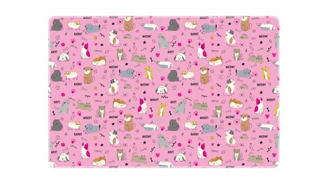 BIURFOL PODKŁAD NA BIURKO 38x58 PETS    NPB-02-20
