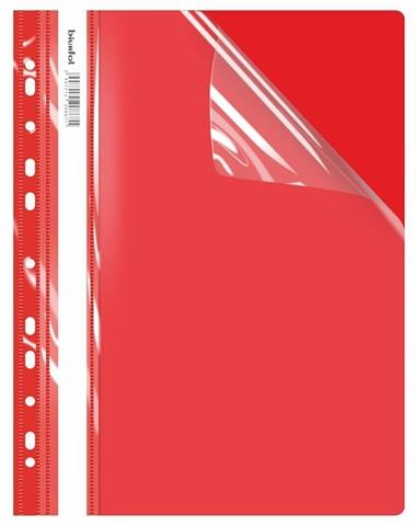 BIURFOL SKOROSZYT A4 TWARDY ZAWIESZANY ECONOMY CZERWONY