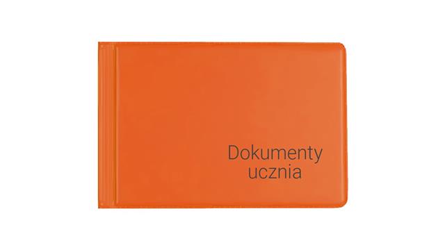 BIURFOL OKŁADKA NA DOKUMENTY UCZNIA MAŁEPOMARAŃCZOWA 12-04 /6/