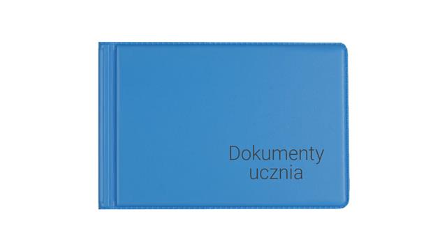 BIURFOL OKŁADKA NA DOKUMENTY UCZNIA MAŁENIEBIESKA 12-06 /6/