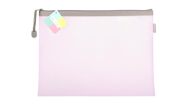 BIURFOL SASZETKA NA ZAMEK A4 EVA PASTEL RÓŻOWY SZP-A4-01
