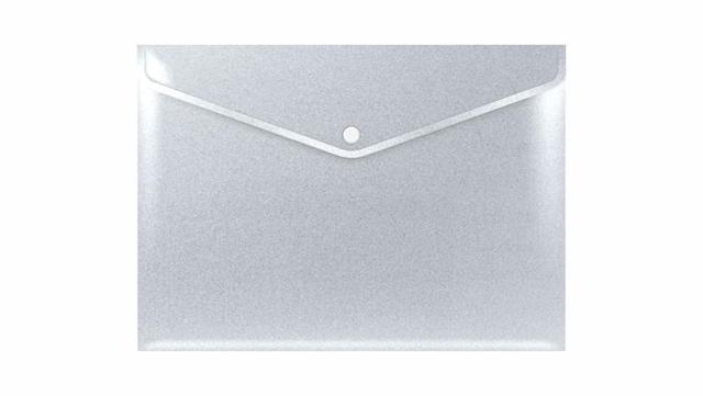 BIURFOL KOPERTA A4 PP STARDUST SILVER TKSD-A4-02 /6/