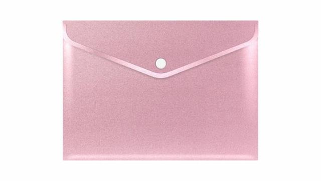 BIURFOL KOPERTA A5 PP STARDUST PINK TKSD-A5-03 /6/