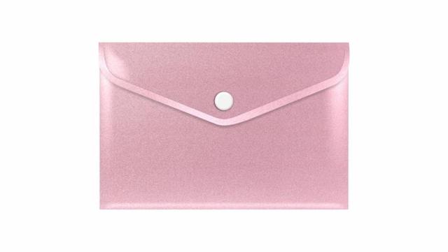 BIURFOL KOPERTA A6 PP STARDUST PINK TKSD-A6-03 /6/