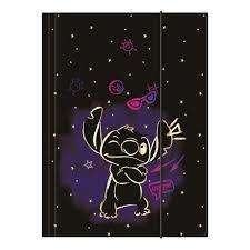 COOL PACK TECZKA Z GUMKĄ A4 KARTONOWA DISNEY GOLD STITCH WZÓR 3 PATIO 01126PTR  /12/