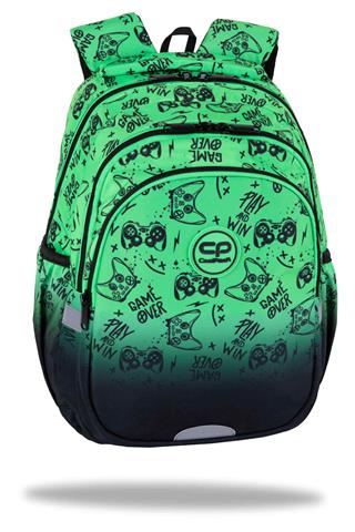 COOL PACK PLECAK SZKOLNY JERRY GAME OVER GRADIENT GREEN PATIO