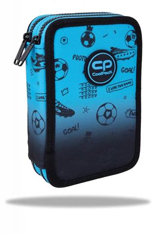 COOL PACK PIÓRNIK PODWÓJNY Z WYPOSAŻENIEM JUMPER 2 GAME GRADIENT BLUE F066008