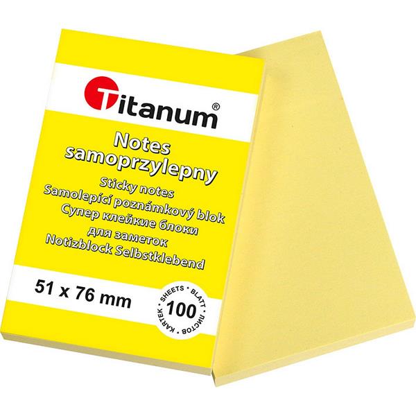 TITANUM NOTES SAMOP.51X76MM A'100