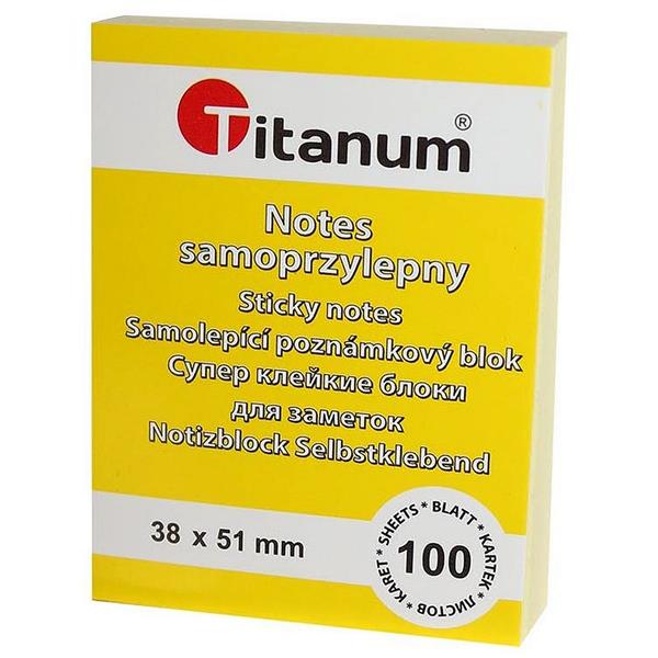 TITANUM NOTES SAMOP.38X51MM A'100