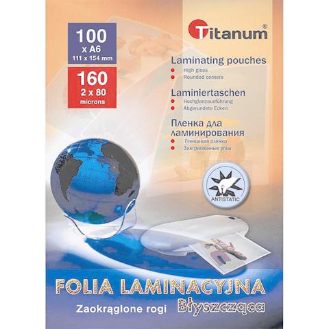 titanum folia laminacyjna a6 80mic a'100147166