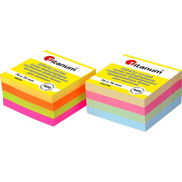 TITANUM NOTES SAMOP.76X76MM A'400 FLUO