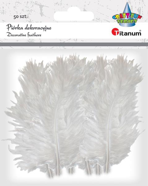 TITANUM PIÓRKA A'50 9-15CM BIAŁE 396529