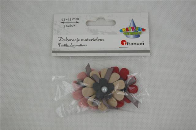 titanum dekoracja materiałowa a'3 kwiatki388803