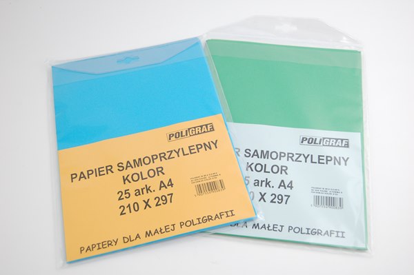 poligraf teczka papierów samoprz.kolor. a4'25 kolor