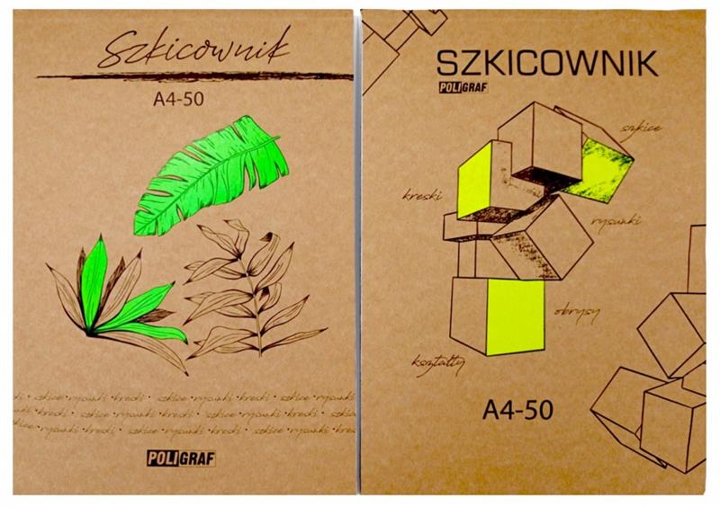 POLIGRAF SZKICOWNIK A4 50K  /4/