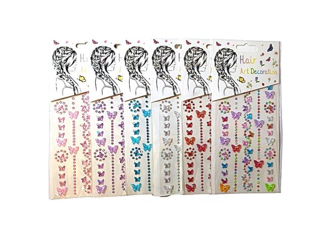 VISTAR OZDOBA SAMOPRZYLEPNA MOTYL XF-12 900109 /12/