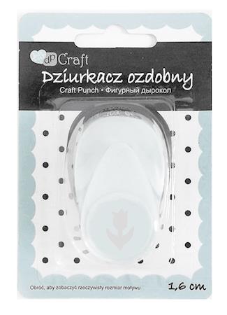 dp craft dziurkacz ozdobny 1,6cm tulipan2