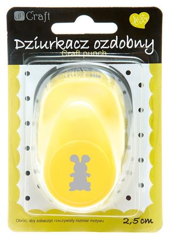 dp craft dziurkacz ozdobny 2,5cm zając jcdz-110-096