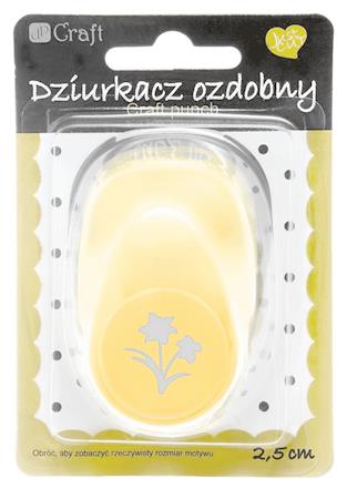 dp craft dziurkacz ozdobny 2,5cm żonkil.