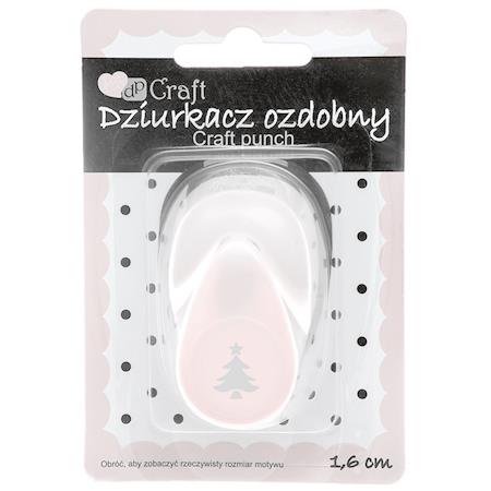 dp craft dziurkacz ozdobny 1,6cm choinka