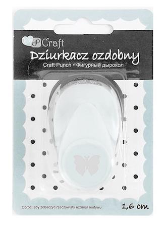 dp craft dziurkacz ozdobny 1,6cm motyl 4