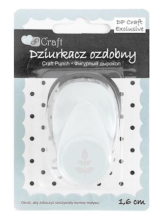 dp craft dziurkacz ozdobny 1,6cm liść róży