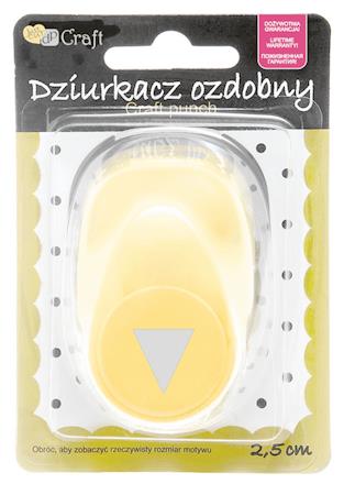 dp craft dziurkacz ozdobny 2,5cm trójkąt.